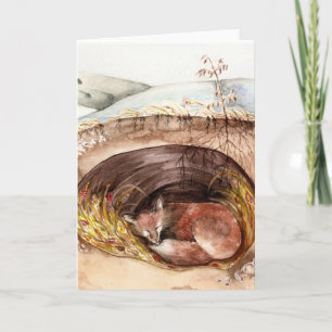 Cartes Pour Fêtes Annuelles Emprunter Fox