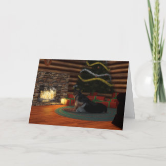 Cartes Pour Fêtes Annuelles En Attente De Père Noël (Vide)