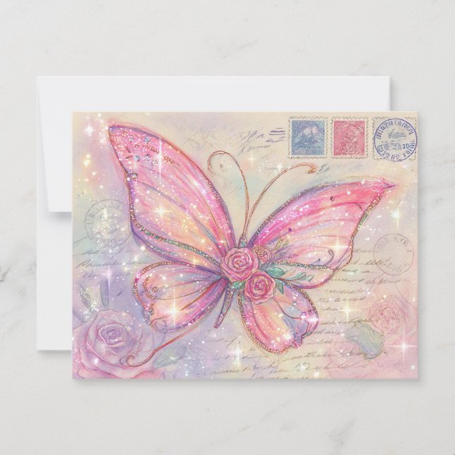 Cartes Pour Fêtes Annuelles Enchanted fairytale (Devant)