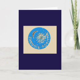 Cartes Pour Fêtes Annuelles Énergie positive pendant la nouvelle année