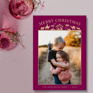 Cartes Pour Fêtes Annuelles Enfant Jésus Christ de la Crèche