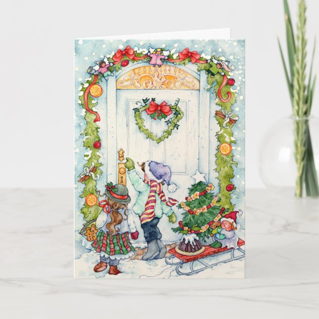 Cartes Pour Fêtes Annuelles Enfants en cardio (Devant)