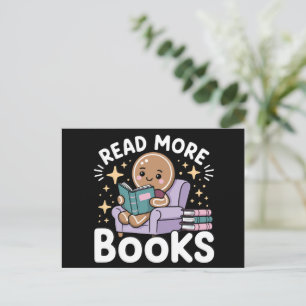 Cartes Pour Fêtes Annuelles Enseignant de Noël Lire plus de livres drôle 