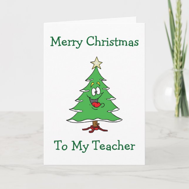 CARTES POUR FÊTES ANNUELLES **ENSEIGNANT** ESPÉRANCE * NOËL* SPÉCIAL COMME VOU (Devant)