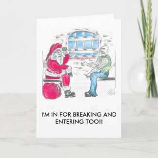 CARTES POUR FÊTES ANNUELLES ENTRÉE PAR EFFRACTION