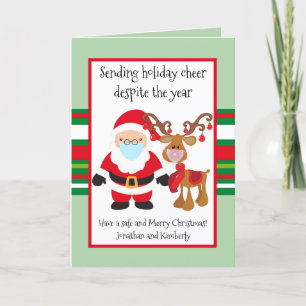 Cartes Pour Fêtes Annuelles Envoi de la fête malgré l'année 2021