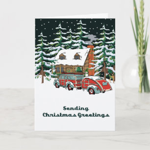 Cartes Pour Fêtes Annuelles Envoi de voeux de Noël