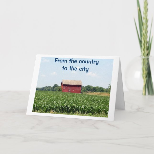 CARTES POUR FÊTES ANNUELLES ENVOI PAYS NOËL SOUHAITE À LA VILLE (Devant)