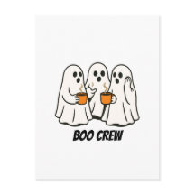 Équipage Fantôme Boo Buveurs de Café Halloween Gra