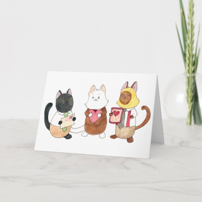 Cartes Pour Fêtes Annuelles Equipe BCN valentine (Devant)