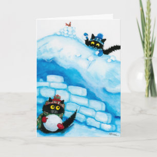 Cartes Pour Fêtes Annuelles Équipe cycliste Christmas