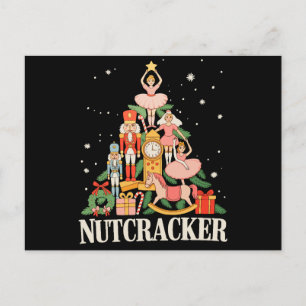 Cartes Pour Fêtes Annuelles Équipe de Casse-Noisette de Noël Ballet Danse Xmas