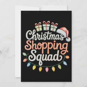Cartes Pour Fêtes Annuelles Équipe de courses de Noël Xmas tenue de famille as