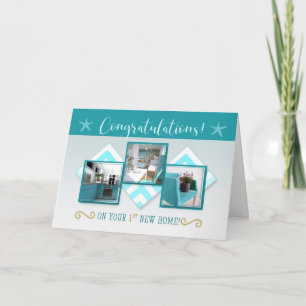 Cartes Pour Fêtes Annuelles ęr Nouveau thème à la maison de plage de