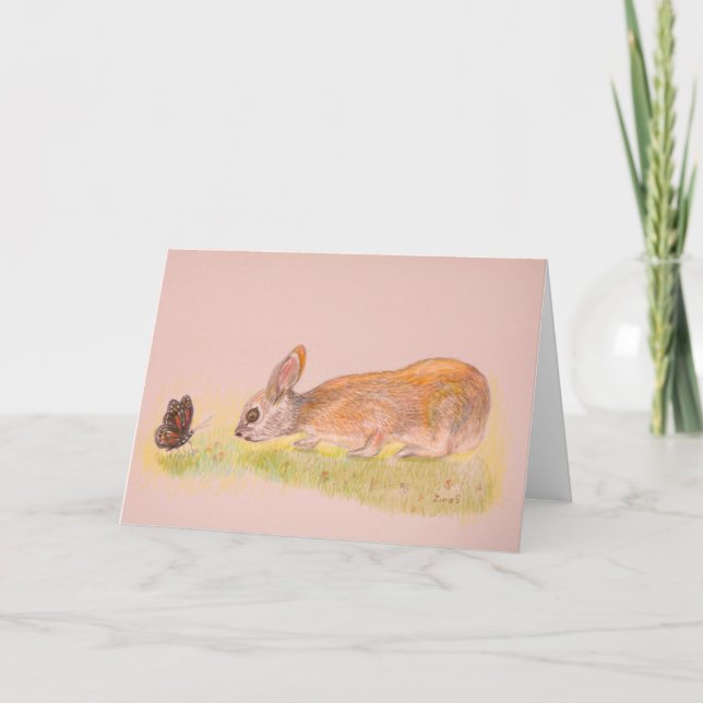 Cartes Pour Fêtes Annuelles Es-tu le lapin de Pâques ? (Devant)