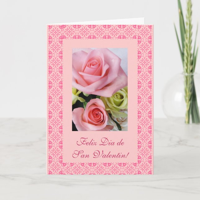Cartes Pour Fêtes Annuelles Espagnol : Saint-Valentin - Dia de San Valentin (Devant)