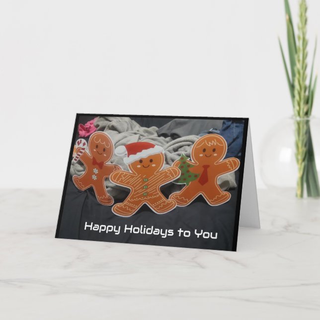 CARTES POUR FÊTES ANNUELLES **ESPÉREZ QUE TOUS VOS SOUHAITS DE NOËL DEVIENNENT (Devant)
