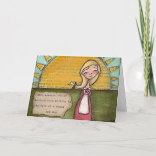 Cartes Pour Fêtes Annuelles Espoir - Salutation CArd