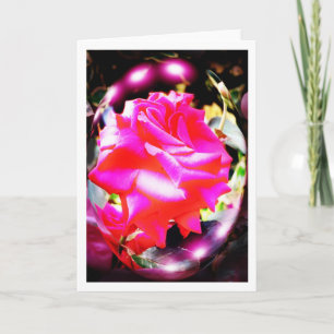 Cartes Pour Fêtes Annuelles Esprit rose