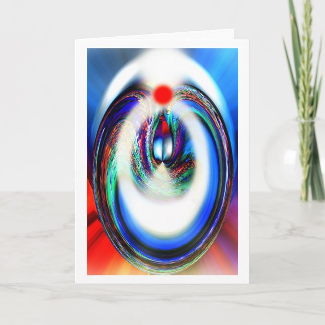 CARTES POUR FÊTES ANNUELLES ESPRITS DE LUMIÈRE (Devant)