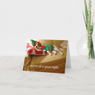 Cartes Pour Fêtes Annuelles "….et au tout une bonne nuit. "