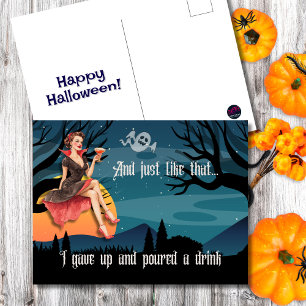 Cartes Pour Fêtes Annuelles Et Juste Comme Ça, J'Ai Donné Et Ravi Un Verre.