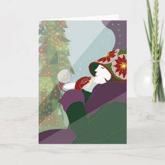 Cartes Pour Fêtes Annuelles Étoile 1927 de Noël