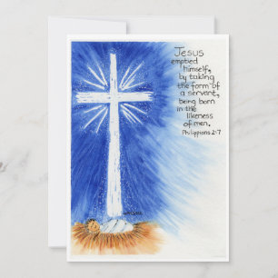 Cartes Pour Fêtes Annuelles Étoile de la Nativité
