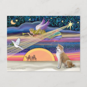 Cartes Pour Fêtes Annuelles Étoile de Noël - Shiba Inu