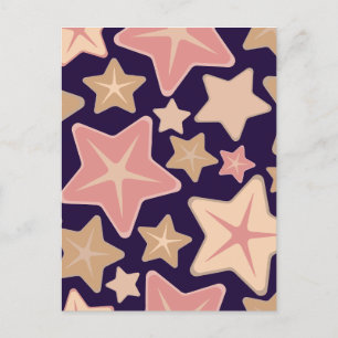 Cartes Pour Fêtes Annuelles Étoile minimale