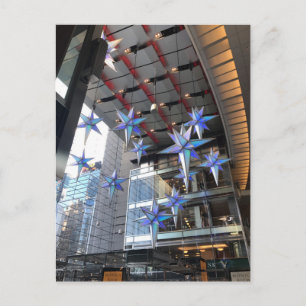 Cartes Pour Fêtes Annuelles Étoiles de Noël Columbus Circle New York City NYC