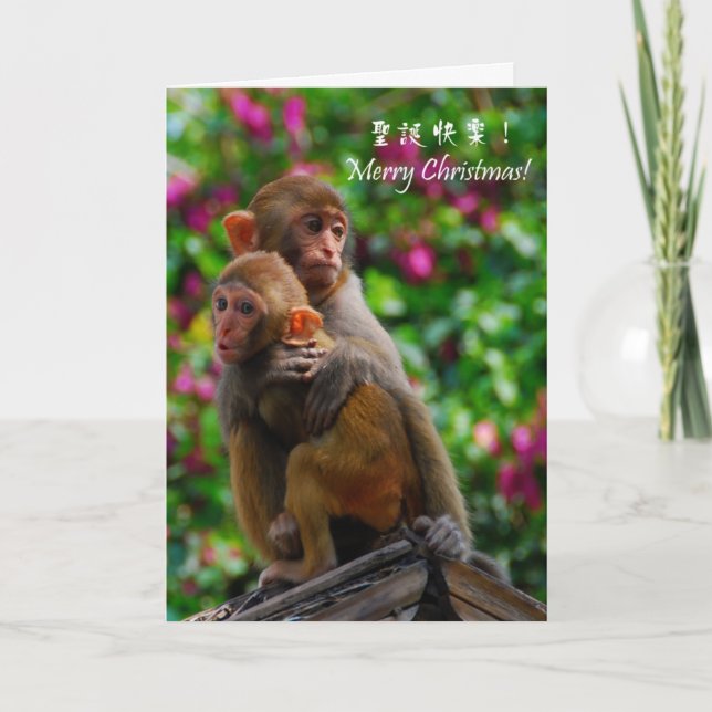 Cartes Pour Fêtes Annuelles Être ensemble pour Noël (Devant)