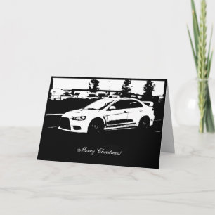 Cartes Pour Fêtes Annuelles EVO X Rolling Shot