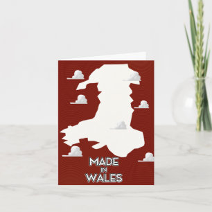 Cartes Pour Fêtes Annuelles Fabriqué au Pays de Galles