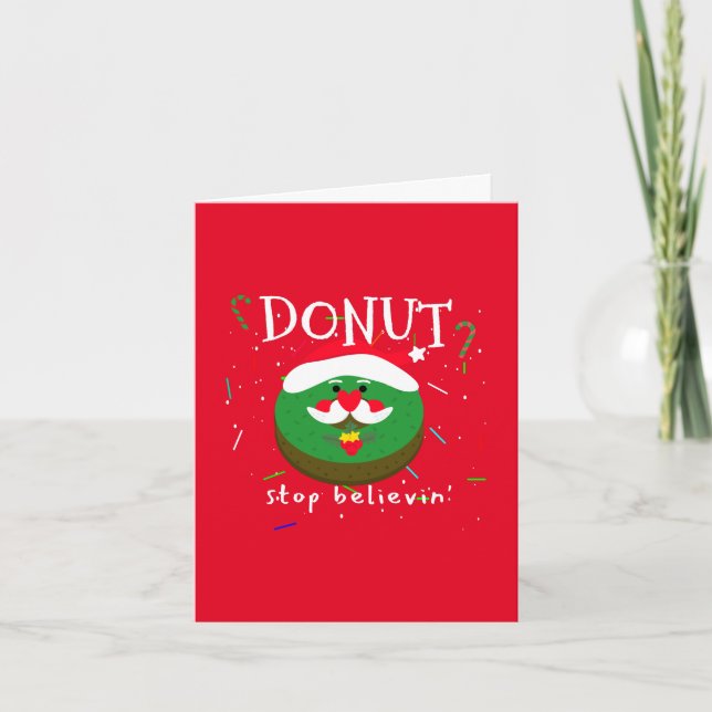 Cartes Pour Fêtes Annuelles Fabriqué sur mesure Funut Père Noël Noël (Devant)