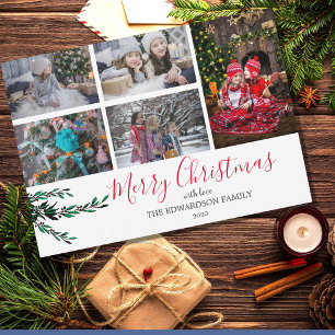 Cartes Pour Fêtes Annuelles Fabriquez votre propre collage de baies de Noël