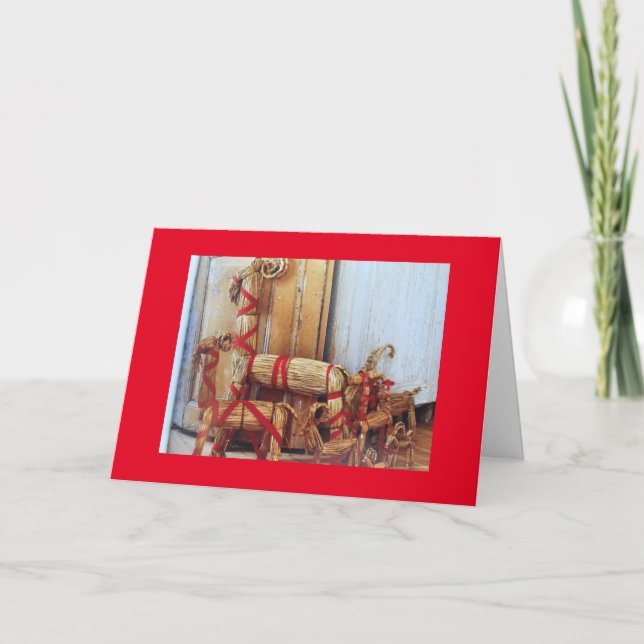 CARTES POUR FÊTES ANNUELLES **FAIRE DE NOUVEAUX SOUVENIRS / FAMILLE & AMIS** (Devant)