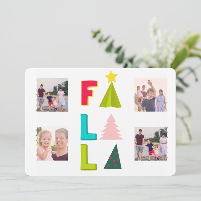 Cartes Pour Fêtes Annuelles falala llama (Debout devant)