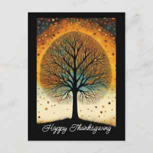 Cartes Pour Fêtes Annuelles Fall Tree Fine Art Holiday Thankesgiving