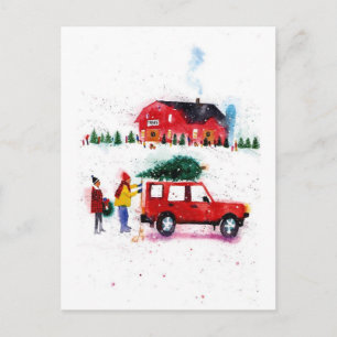 Cartes Pour Fêtes Annuelles Famille avec arbre de Noël Partie 2