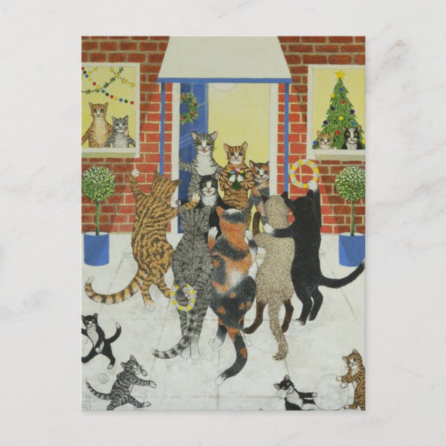 Cartes Pour Fêtes Annuelles Famille de Christmas (Devant)