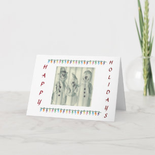 CARTES POUR FÊTES ANNUELLES **FAMILLE DE MORTS NOEUDS** DIT JEUNE NOËL