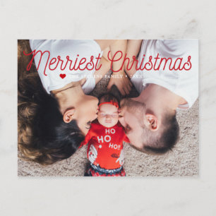 Cartes Pour Fêtes Annuelles Famille de Noël la plus agréable
