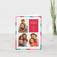 FAMILLE MULTI PHOTO moderne minimaliste bordure ro