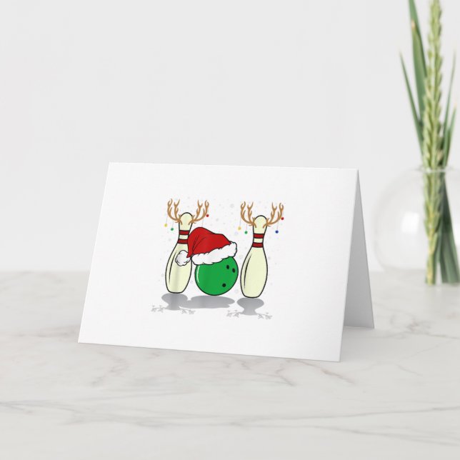 Cartes Pour Fêtes Annuelles family matchchchristbowling (Devant)