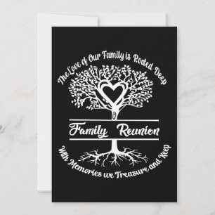 Cartes Pour Fêtes Annuelles Family Reunion