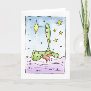 Cartes Pour Fêtes Annuelles "Fancy Tree" Christmas
