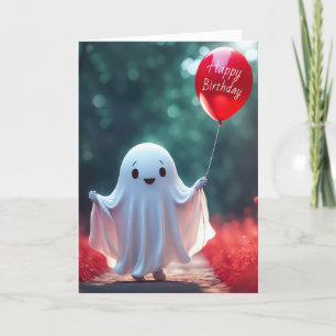 Cartes Pour Fêtes Annuelles Fantôme d'Halloween