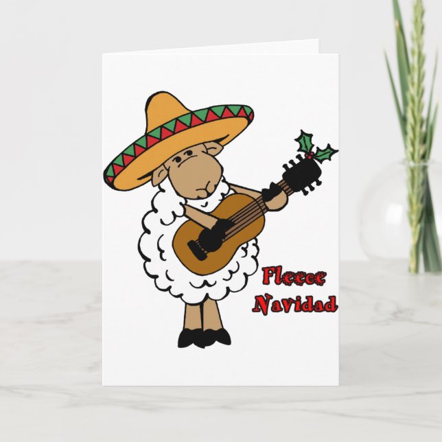 Cartes Pour Fêtes Annuelles Fce Navidad (Devant)