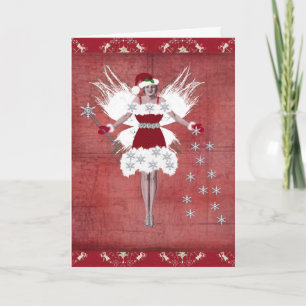 Cartes Pour Fêtes Annuelles Fée de Noël